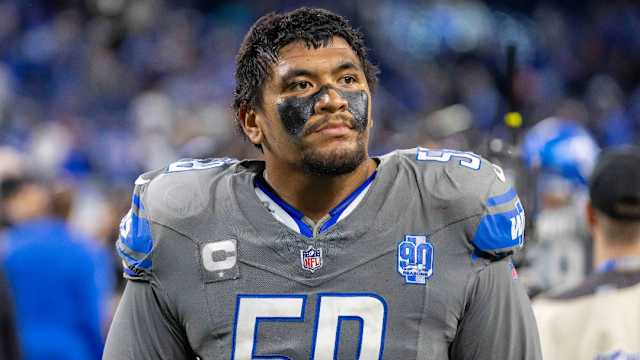Detroit Lions offensive tackle Penei Sewell
